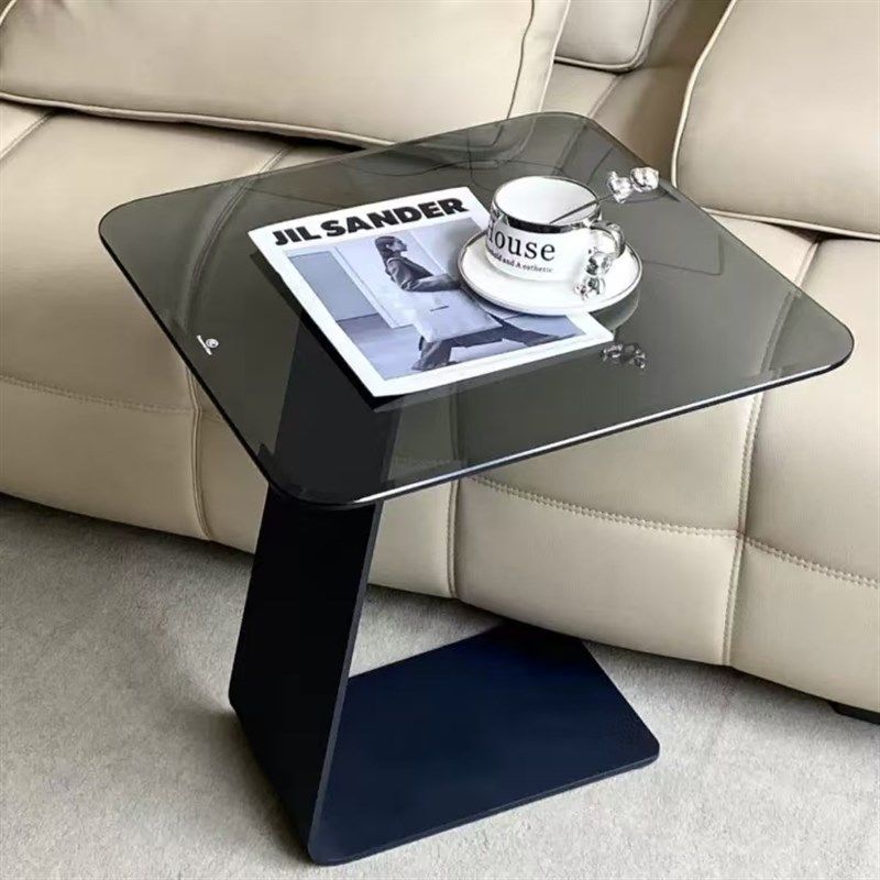 钢化玻璃茶几客厅沙发意式边几轻奢现代简约高级极简圆桌创意角几,个性定制/设计服务/DIY,明信片定制,淘宝优惠券,粉丝福利购,淘宝优惠卷