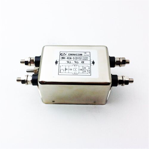 台湾OMNICOM电源滤波器220V40A单相电源净化器增强型送安装端子