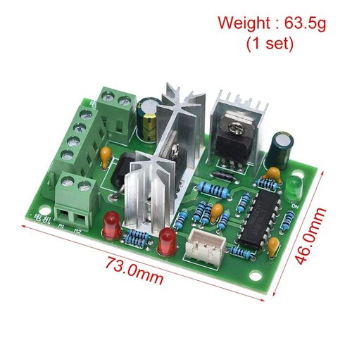 CCM2 直流电机调速器 10V12V24V30V 正反转 PWM直流控制器120W