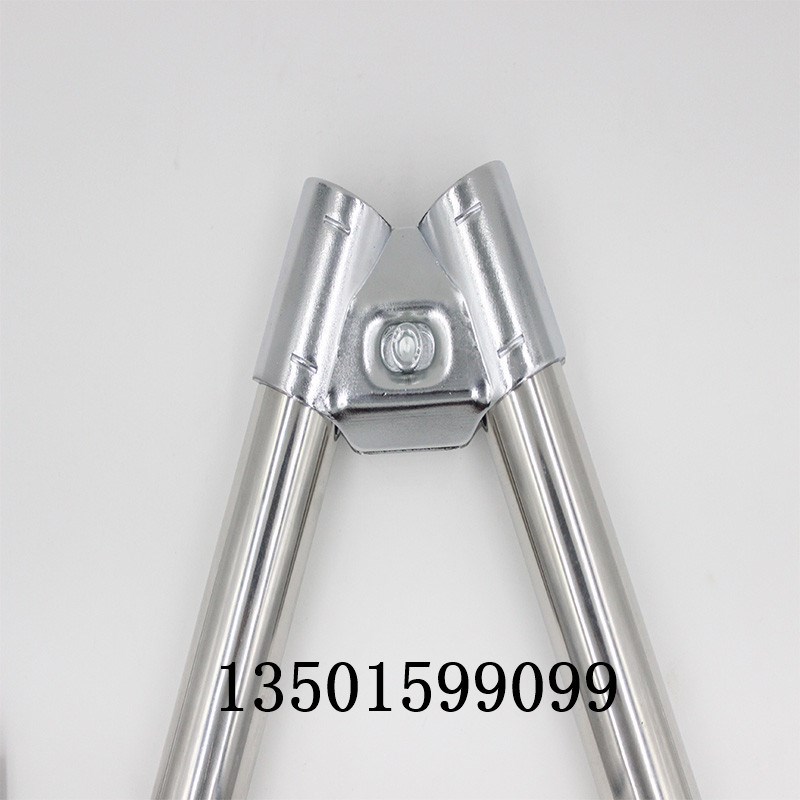 不锈钢管镀铬接头28MM精益管线棒HJ系列工作台货架连接件配件