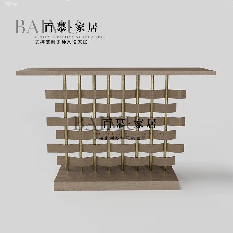 新款现代轻奢金属玄关桌意式设计感高端入户进门实木靠墙玄关台,个性定制/设计服务/DIY,明信片定制,淘宝优惠券,粉丝福利购,淘宝优惠卷