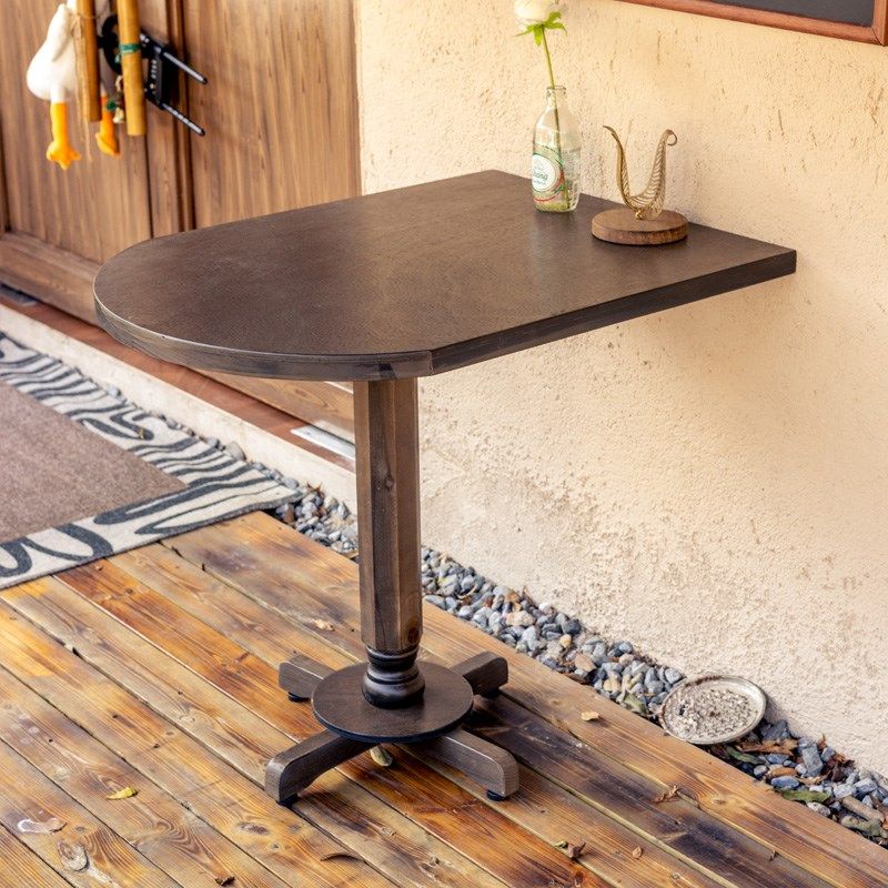 中古桌椅组合长桌靠墙桌椭圆桌半圆墙壁桌实木桌脚可咖啡厅餐厅桌,个性定制/设计服务/DIY,明信片定制,淘宝优惠券,粉丝福利购,淘宝优惠卷