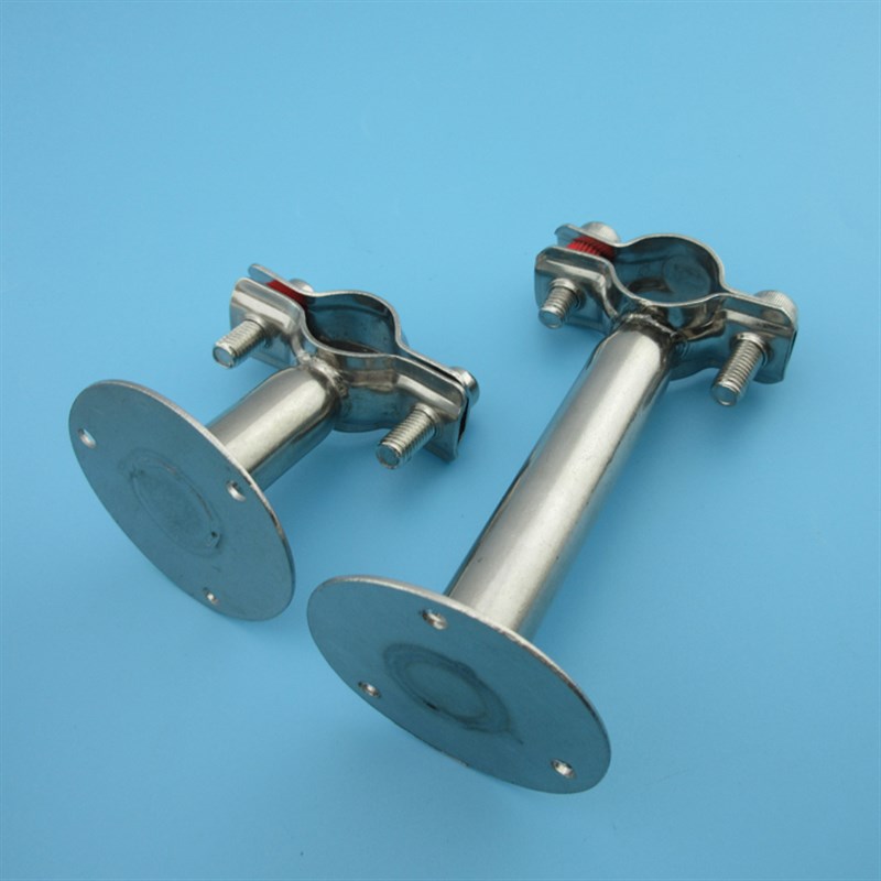 激光器用不锈钢I型支架激光定位灯高度50mm100mm竖形直管固定架子