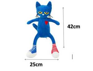 毛绒玩具 公仔玩偶 地心科技 可爱皮特猫红款娃娃