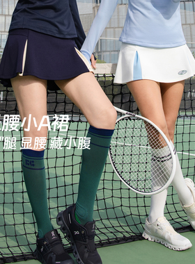 FIZZCOCO美式运动网球裙女秋冬新款防走光半身裙带底裤高尔夫裙子