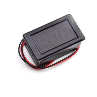 电动车货车铅酸电瓶锂电池通用 数显 防水电压表两线直流5 120v