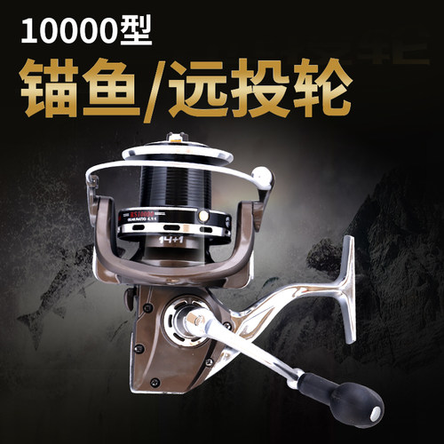 无间隙全金属纺车轮渔轮