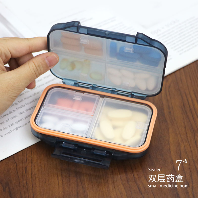 【小紅書推薦】雙層分裝一周藥盒