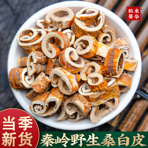 中药材桑皮桑根白桑皮功效