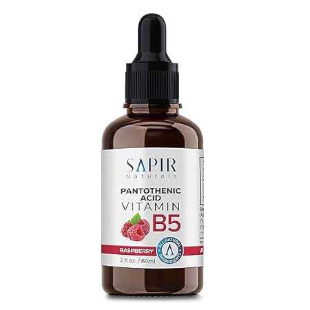 sapir naturals vitamin b5 liquid drops 2 oz - pantothenic