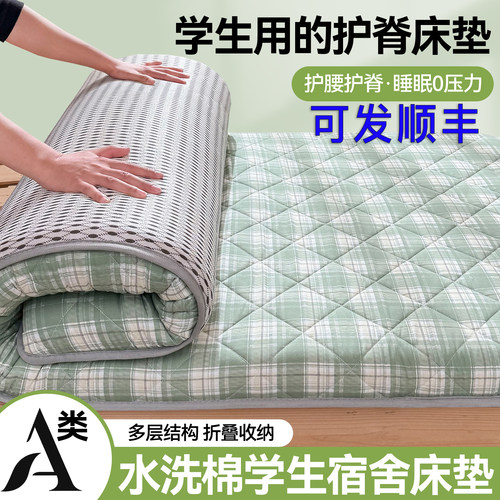 学生宿舍加厚水洗棉床垫榻榻米垫