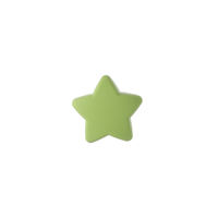 Star hole shoe buckle accessory, cute cross shoe flower buckle, Carloch shoe detachable decorative accessory thumbnail 6