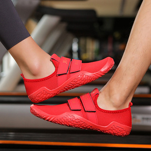 直销实训举重健身房综合训练鞋男女举重摔跤鞋赤足透气防滑运动鞋