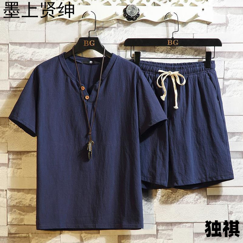 2026menclothes棉麻短