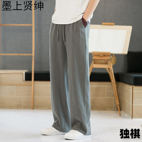 2026menclothes亚麻裤