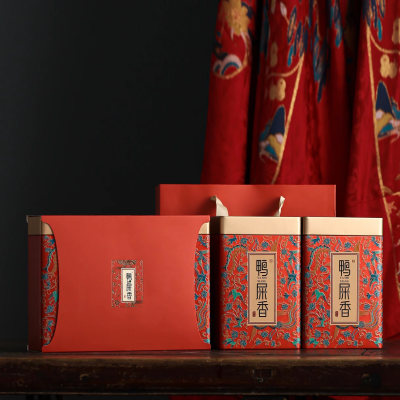 茶叶礼盒空盒凤凰单丛鸭屎香英红九号古树红茶滇红绿茶半斤/一斤