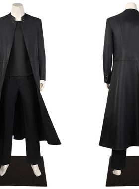 The Matrix Resurrections Neo 黑客帝国：矩阵重启尼奥风衣cos服