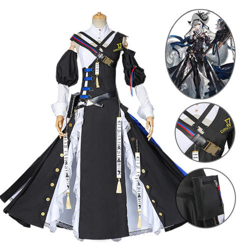 点雅 明日方舟归溟幽灵鲨限定异格cosplay服装游戏全套女装