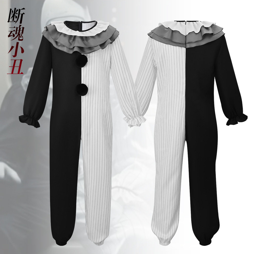断魂小丑cos服恐怖电影搞怪万圣节cosplay服装舞台表演连体服