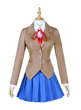 DokiDoki Literature Club心跳文学俱乐部cos服莫妮卡cosplay服装