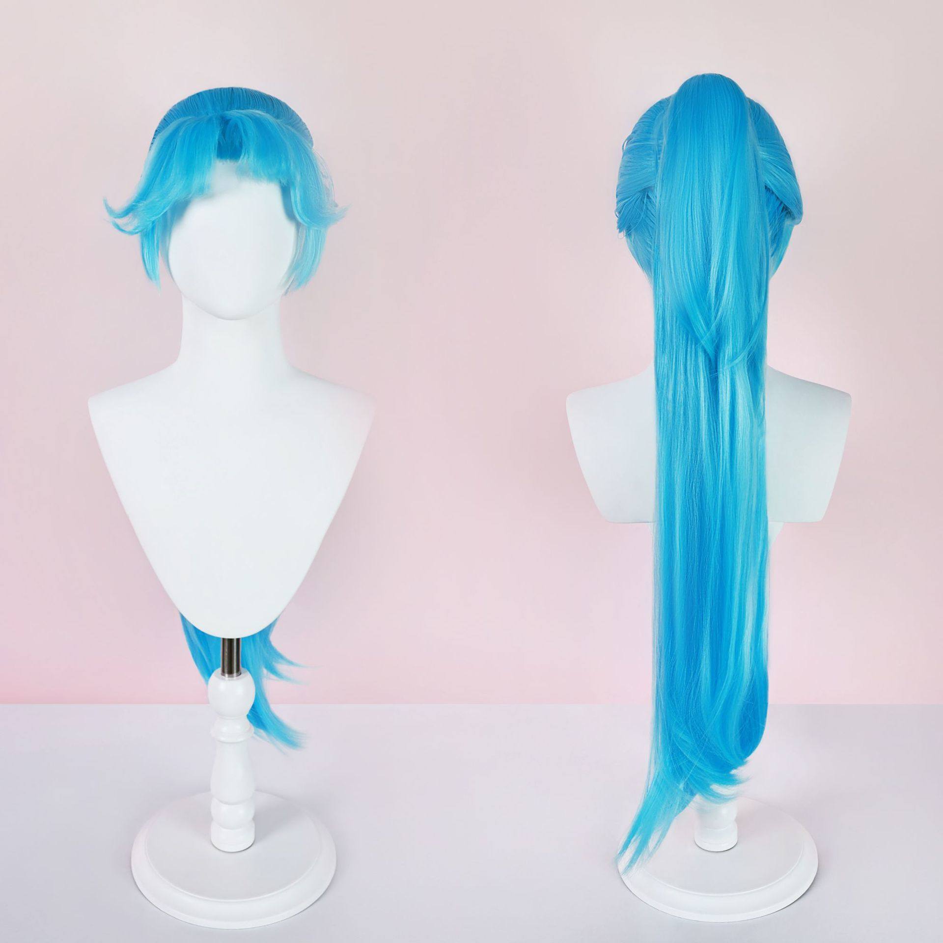 王者荣耀cos落雪白狼亚连cos假发落雪白狼假发二次元cosplay假发