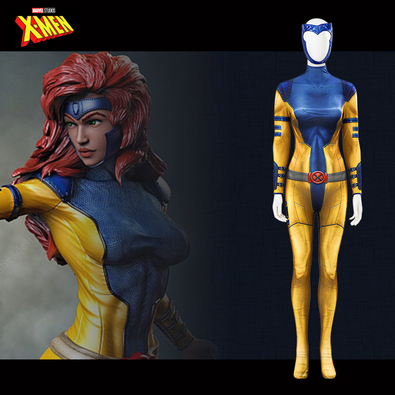 点雅 X战警漫画凤凰女琴&middot;格蕾cos服漫威漫画同款全套cosplay服