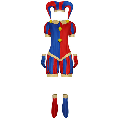神奇数字马戏团cos连体衣帕姆尼cos服小丑cosplay角色扮演