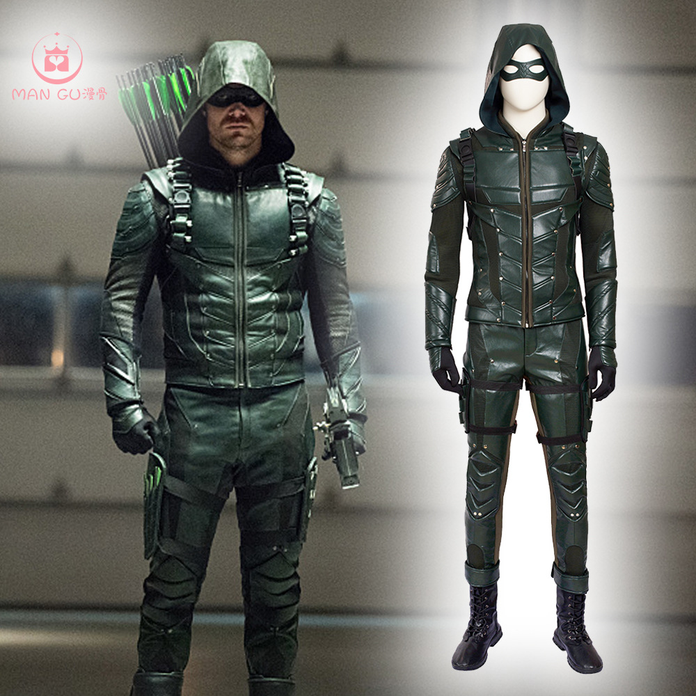 漫骨COS绿箭侠5普罗米修斯COS服同款外套战衣全套COSPLAY服装男装