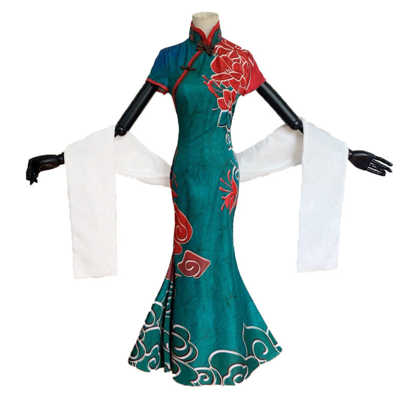 第五人格红蝶十三娘cos服 女款旗袍cosplay动漫服装工厂自营现货