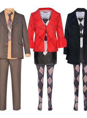 电影《小丑2：双重疯狂》亚瑟弗莱克小丑cos服哈莉·奎茵cosplay