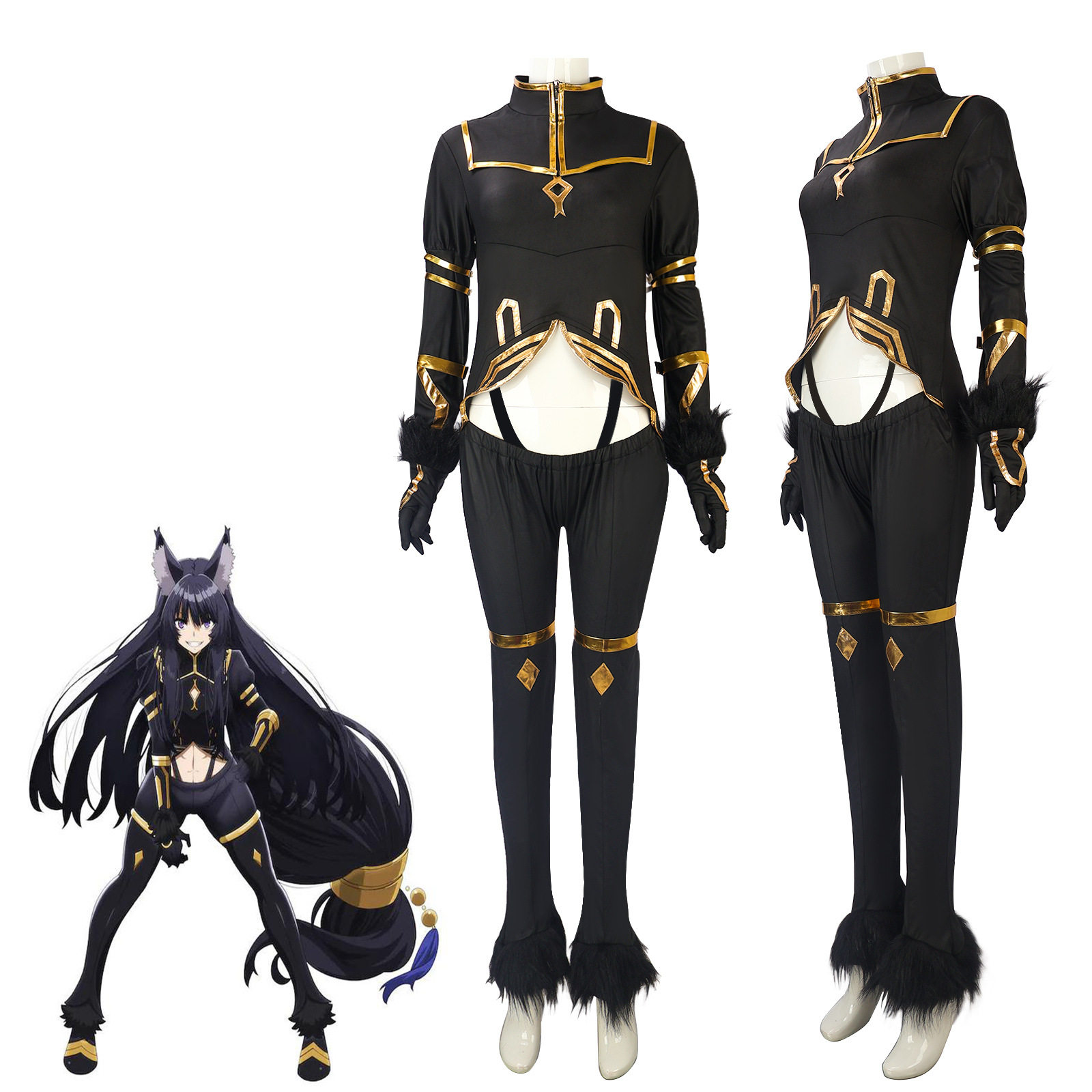 影之实力者COS戴尔塔连体服COS服cosplay服万圣节舞台表演服装
