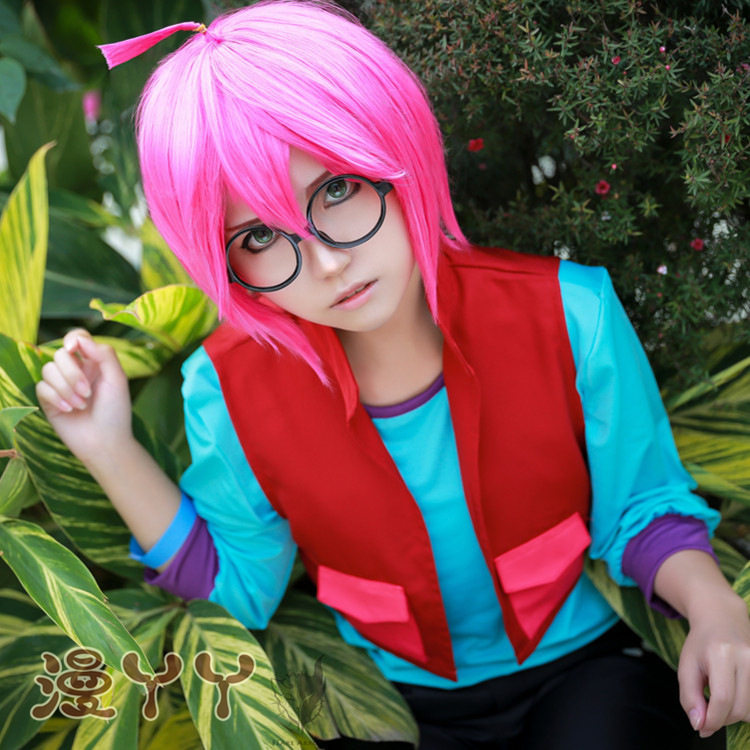 现货  凹凸世界cos人物紫堂幻日常服男女cosplay