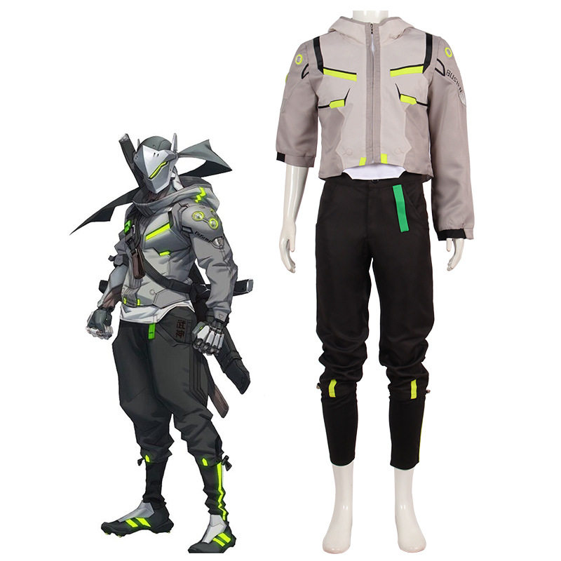 守望先锋 源氏cos服装现货