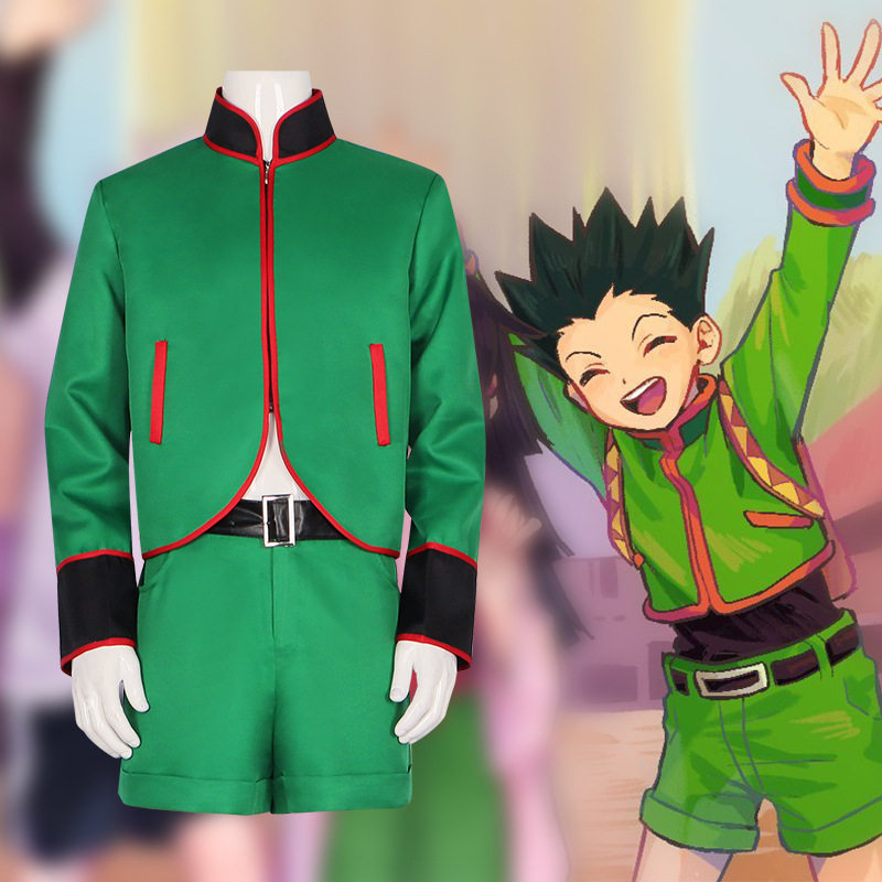 全职猎人cos服小杰GK BM HUNTER动漫游戏服装cosplay长袖外套短裤