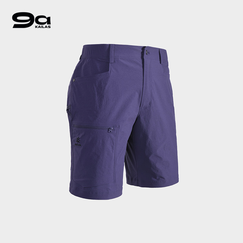 凯乐石KAILAS 9a攀岩裤短裤轻量耐磨高弹抗撕裂户外运动男款