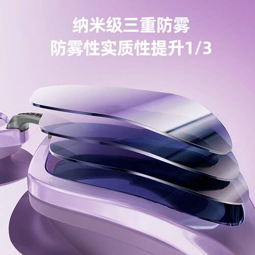 爆款泳镜25年系列近视左右不同度数定制高清防雾防水防
