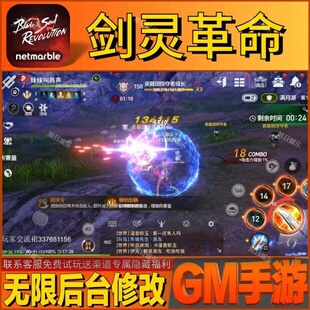 剑灵革命手游无限GM后台道具内部号折扣礼包免费版安卓苹果鸿蒙