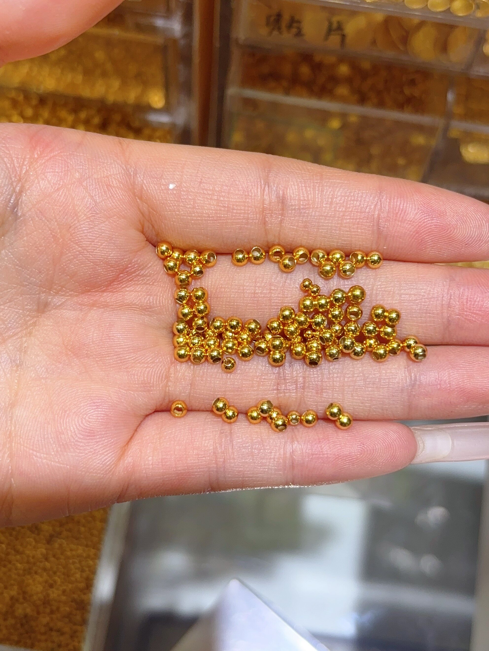 3mm光珠1g（一克大约18个）图片