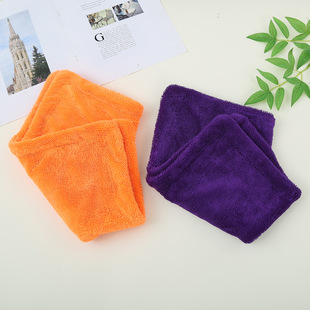 双面小辫子吸水擦车巾加捻布洗车毛巾小辫子收水毛巾吸水不掉毛