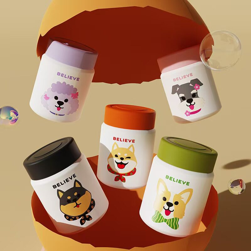 316不锈钢口袋杯保温杯随行焖烧罐早餐银耳焖烧杯水杯