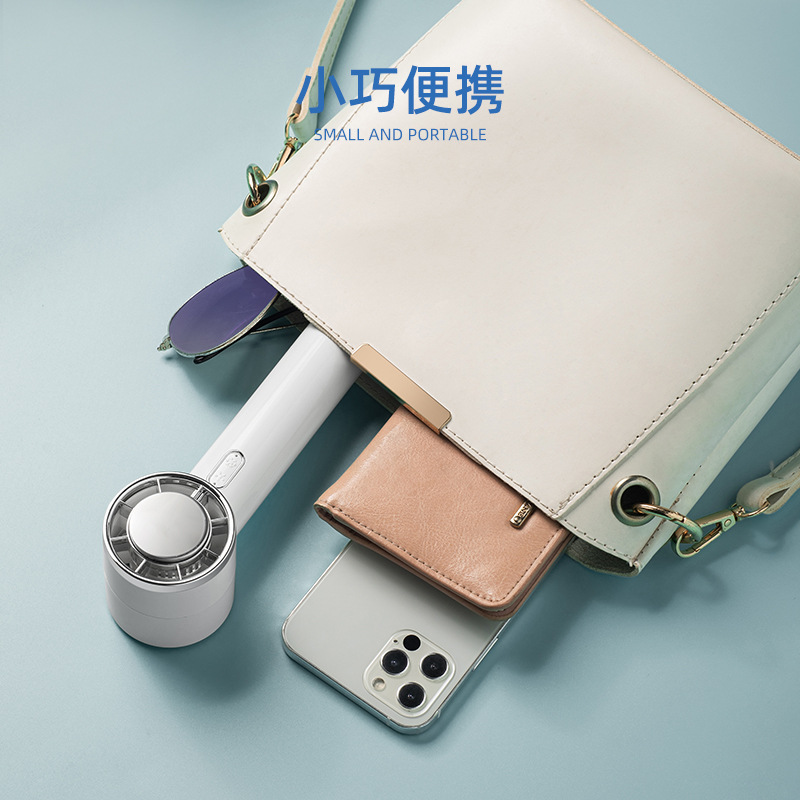 2025新款冰敷风扇 五档超长续航usb家用户外半导体制冷手持小风扇