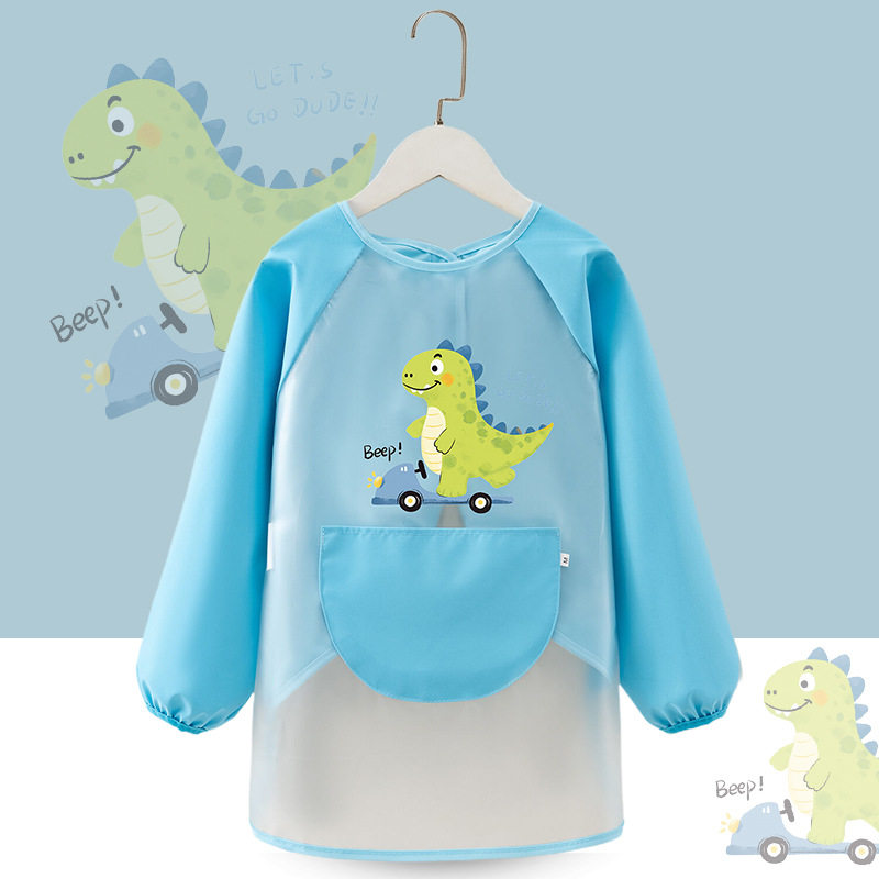 儿童画画衣服罩衣防水防