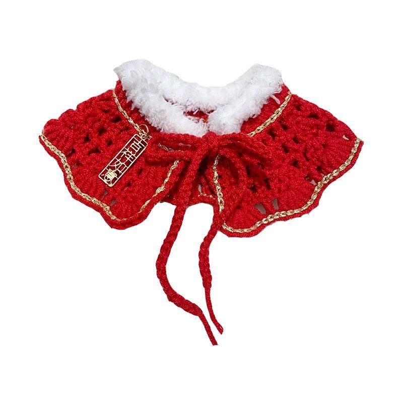 猫咪狗狗针织围脖围领新年围兜披肩宠物口水巾节日礼物蓝白比熊,宠物/宠物食品及用品,围巾/口水巾,淘宝优惠券,粉丝福利购,淘宝优惠卷