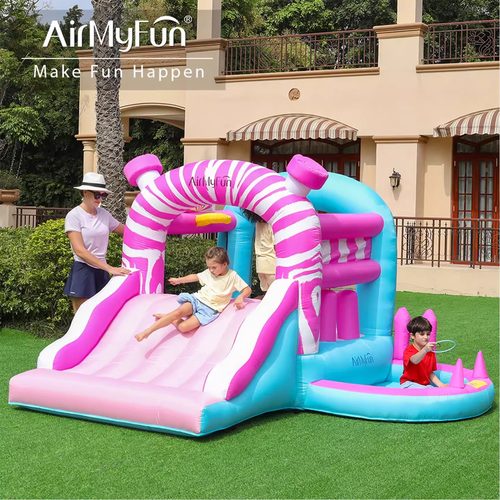AirMyFun糖果充气城堡蹦蹦床玩具