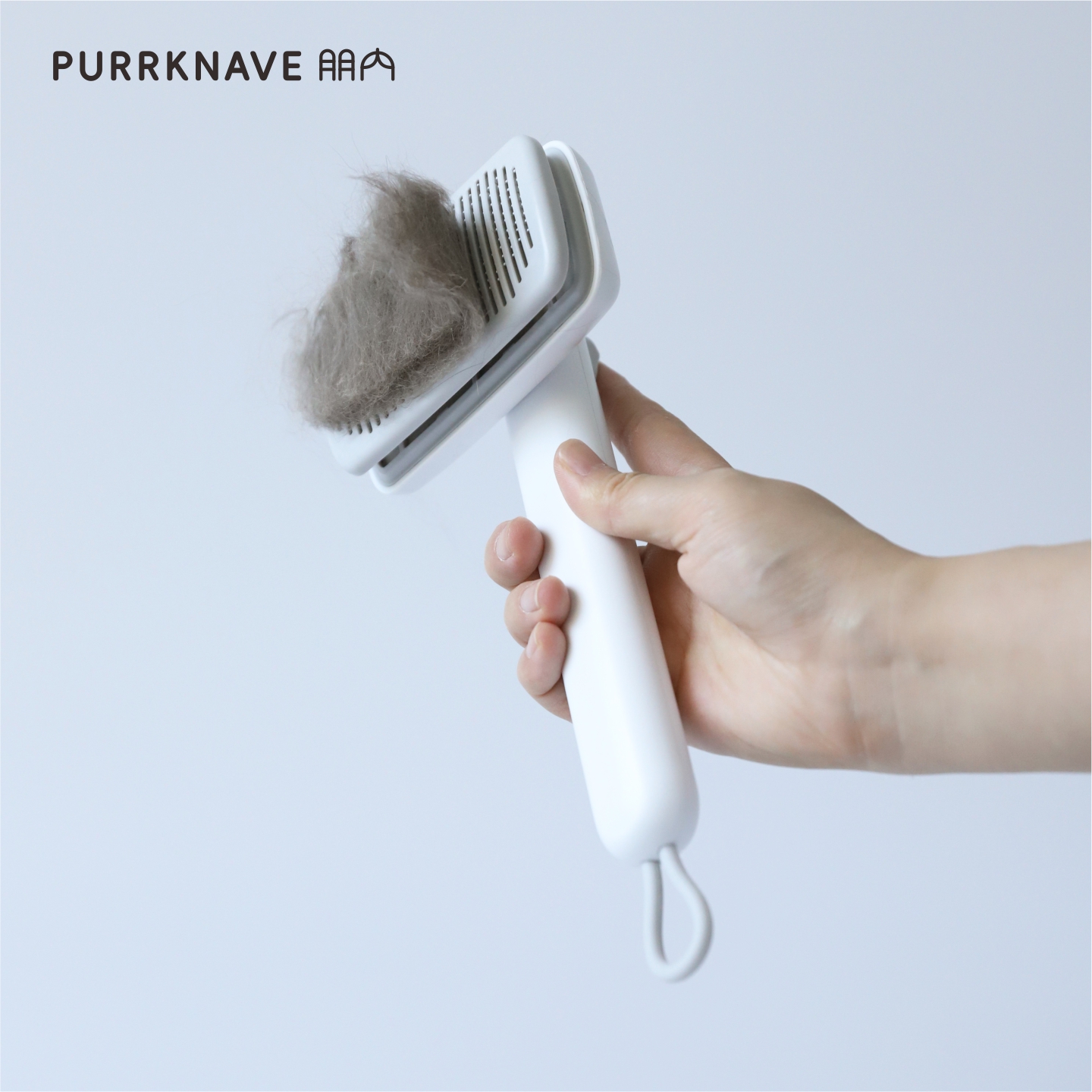 PurrKnave猫梳子去浮毛神器猫毛清理器针梳宠物梳毛刷猫咪专用梳