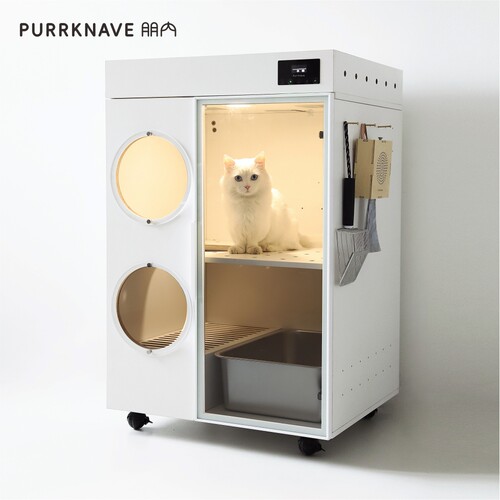 PurrKnave朋内智能舱恒温箱猫柜小户型不占地猫别墅宠物烘干箱