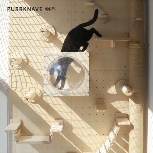 PurrKnave洞洞板猫爬架