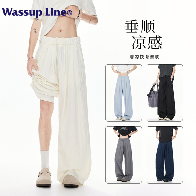 WASSUPLINE美式休闲裤男款