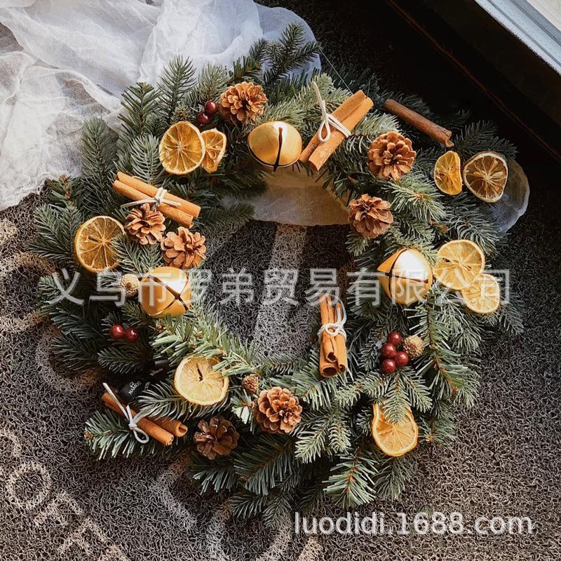 花环门挂装饰场景布置进口新鲜诺