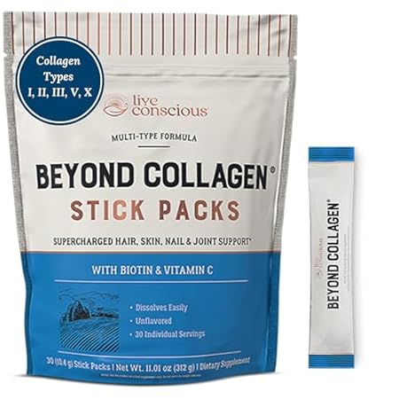 Live Conscious Beyond Collagen Peptides Powder Unflavored